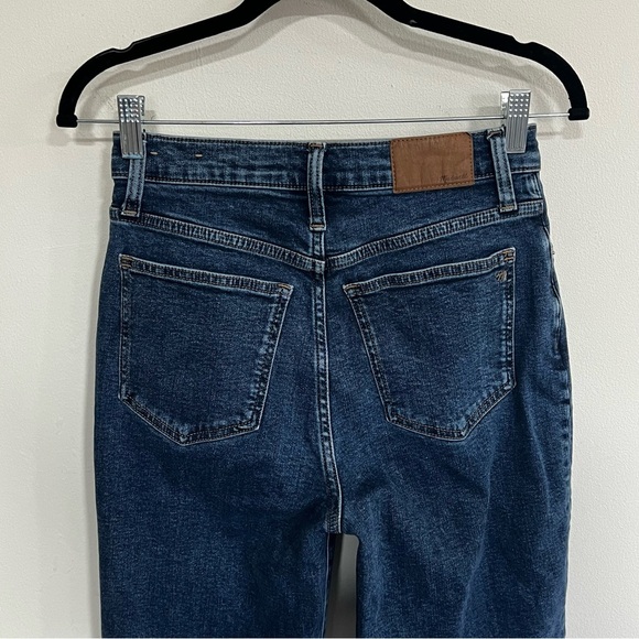 Madewell The Perfect Vintage Straight Jeans Bright Indigo Instacozy Edition - Picture 11 of 15